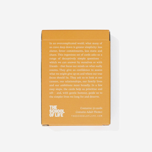 The School of Life Simplicity Cards